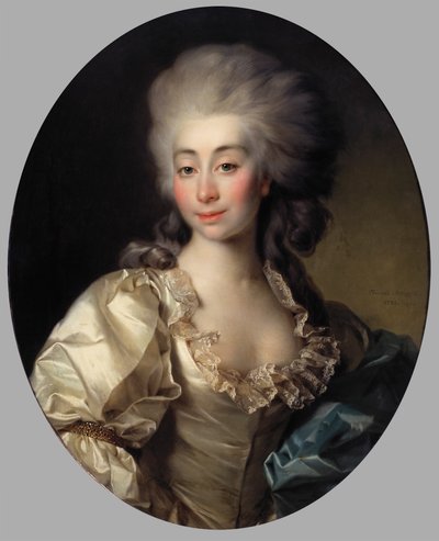 Portrait de la comtesse Ursula Mniszek - Dmitri Grigorievich Levitsky